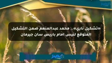 «تشكيل ناري».. محمد عبدالمنعم ضمن التشكيل المتوقع لنيس أمام باريس سان جيرمان