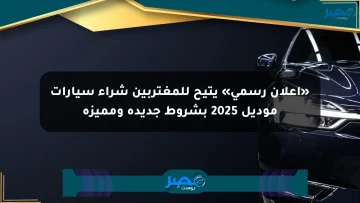 «إعلان رسمي» يتيح للمغتربين شراء سيارات موديل 2025 بشروط جديدة ومميزة