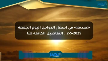 «صدمة» في أسعار الدواجن اليوم الجمعة 2-5-2025.. التفاصيل الكاملة هنا