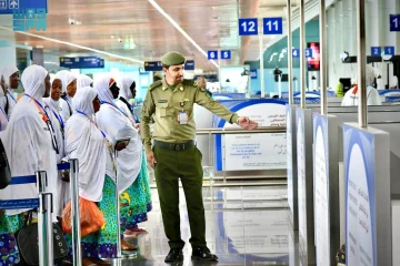 جوازات مطار الأمير محمد بن عبدالعزيز تستقبل أولى ر…